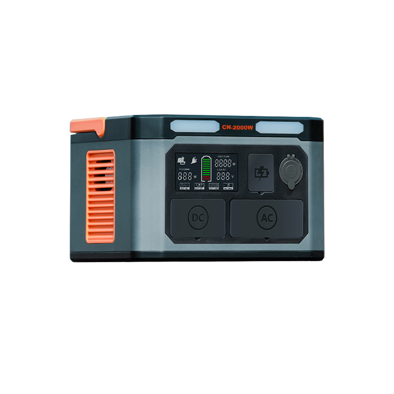 OEM Portable Solar Generator Power Station 1500W For Home 220V Ac Dc Pure Sine Wave Power Bank Stati